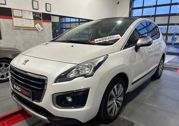 samochody osobowe Peugeot 3008 cena 38900 przebieg: 142600, rok produkcji 2015 z Ruda Śląska